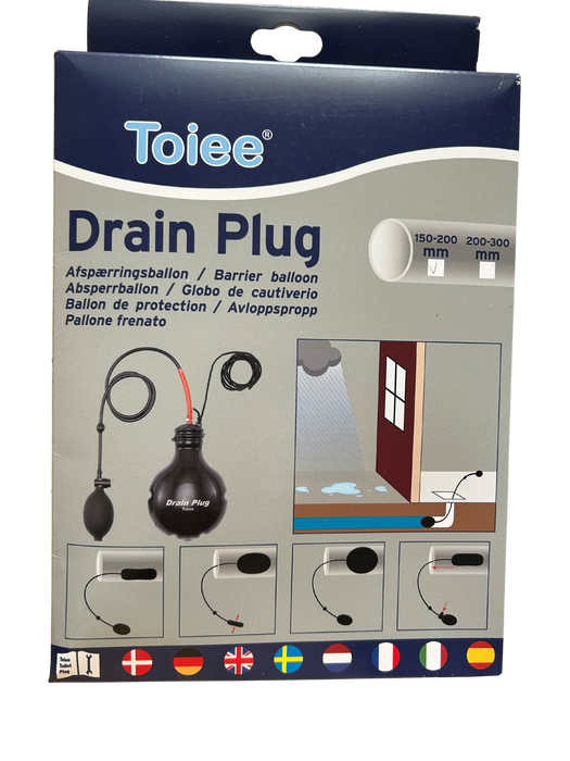 Toiee Drain Plug (Abflusspfropfen zum Schutz bei Wolkenbrüchen) - (32 mm)