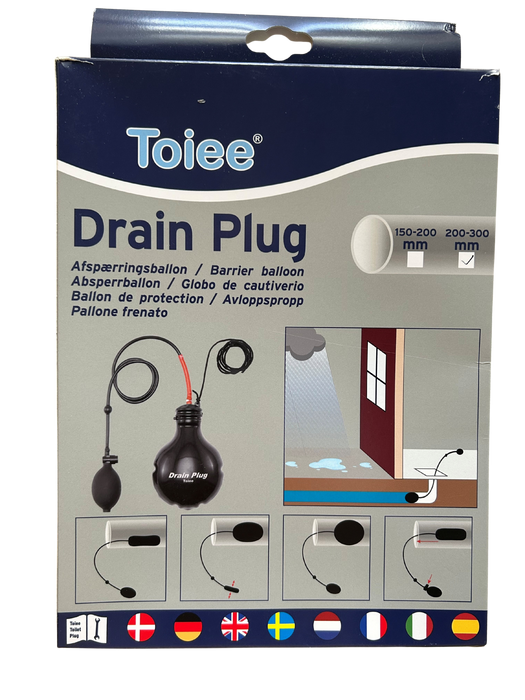 Toiee Drain Plug (Abflusspfropfen zum Schutz bei Wolkenbrüchen) - (32 mm)